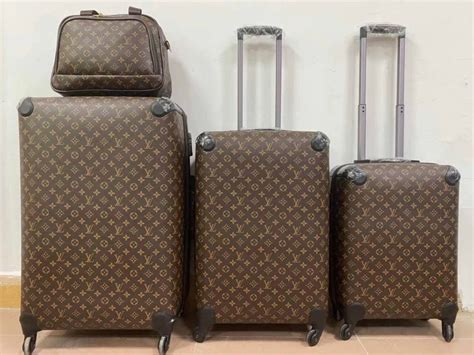 replica louis vuitton suitcase set|louis vuitton copies.